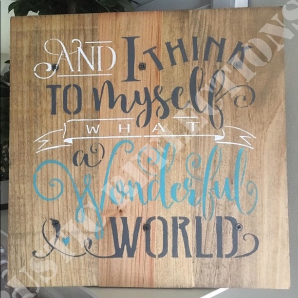 Homemade Sign - Picture 1 of 1